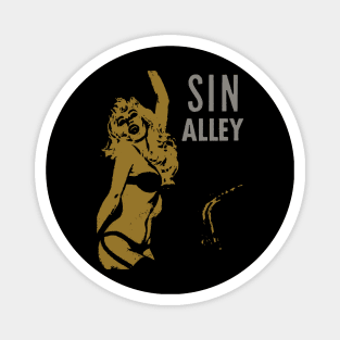 sin Alley t shirt garage punk 60's psych back from the grave Magnet